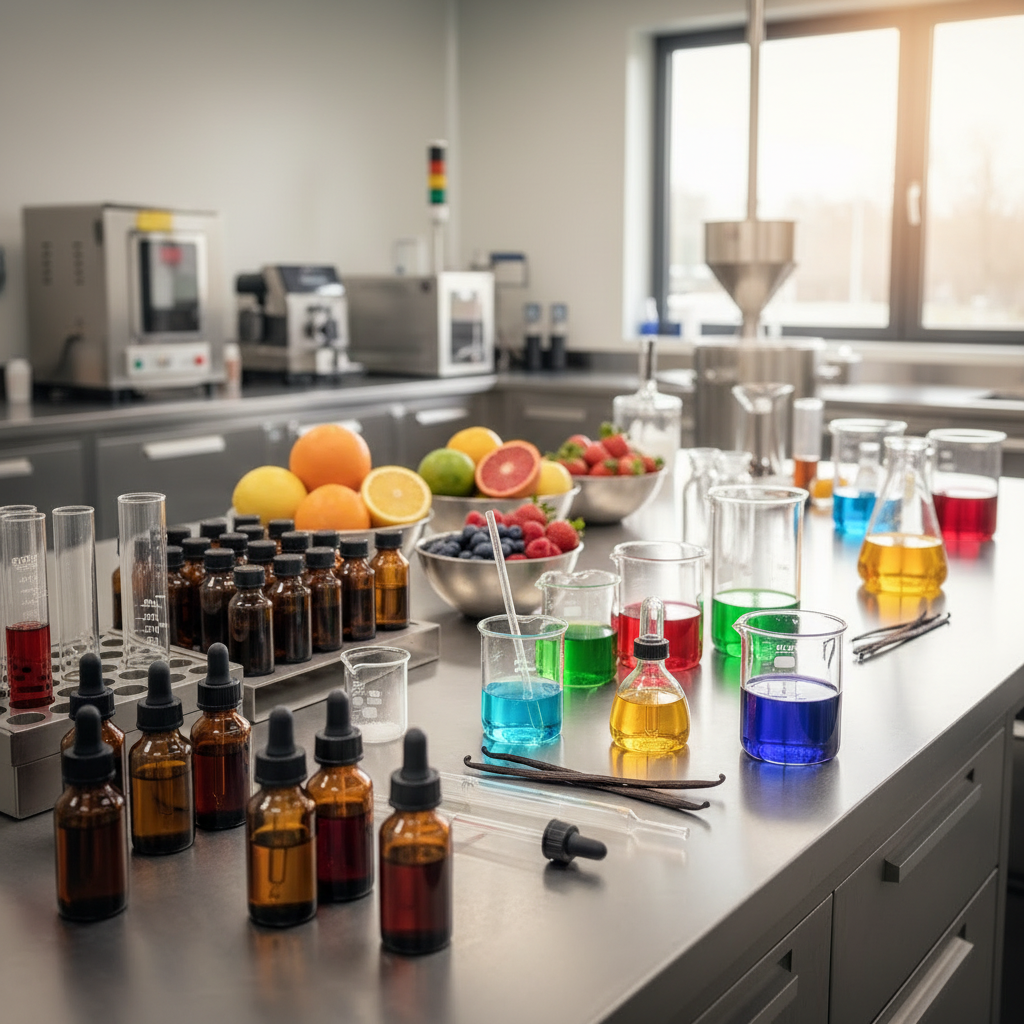 Aromen-Labor mit Flüssigaromen bei Fillix