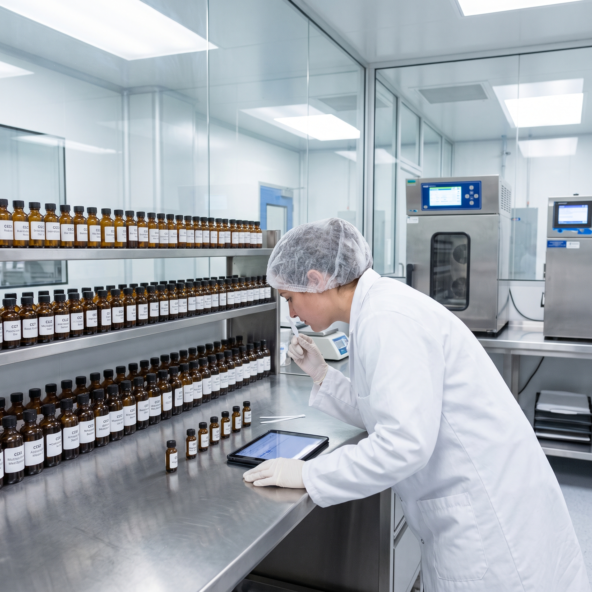 Aromen-Labor bei FillX — Entwicklung von Geschmacksrichtungen